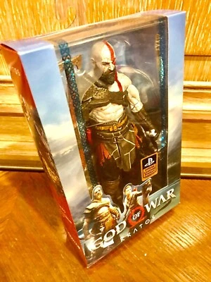 NECA GOD OF WAR KRATOS SONY PS4 VIDEO GAMING 7 INCH ACTION FIGURE 2018 BRAND NEW - Image 1 of 4