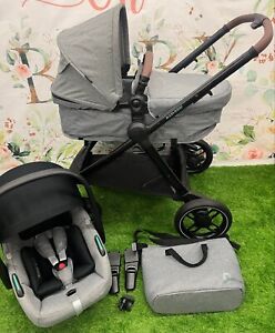 *Maxi Cosi Zelia S Trio Pushchair 3 IN 1 Travel System with Carseat EXCELLENT*