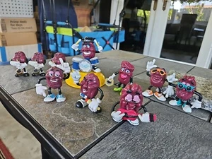 Vintage 80's California Raisins Band Figurines - Picture 1 of 5