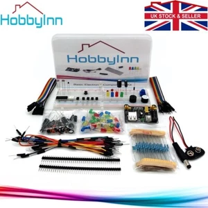 Basic Electronics Starter Kit MB102 Compatible for Arduino UNO R3 Raspberry Pi  - Picture 1 of 6