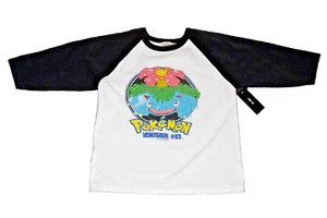 VINTAGE Pokemon "Venusaur" #03 Nintendo 1999 Kids Shirt, Size: M - Picture 1 of 10