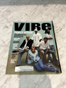 VIBE MAGAZINE NOVEMBER 2001 QUINCY JONES PUFFY WYCLEF BABYFACE T-BOZ COVER - Picture 1 of 4
