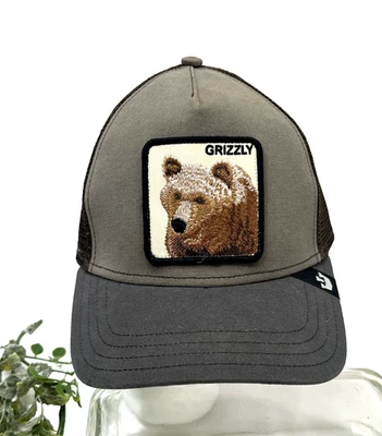 Sombrero Goorin Bros Snap Back Camionero Oso Pardo Parche Animal Granja Para Hombres Talla Única  Foto 1 de 4