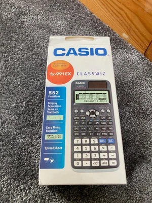 Casio Fx-991ex Classwiz Advanced Engineering Scientific Calculator-552 Function - Image 1 of 4