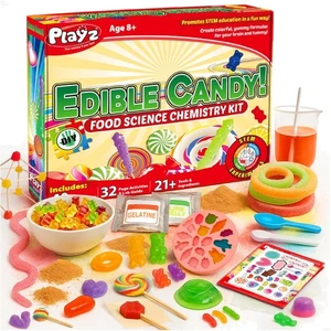 Interaktives Süßigkeiten Wissenschaftsset für Alter 8-12 - 40 leckere Experimente zum Ausprobieren - Bild 1 von 10
