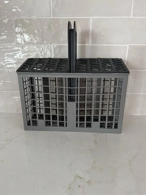 Dishwasher Silverware Basket Samsung with Handle & lids, replacement 9" x 3" x6" - Image 1 of 4