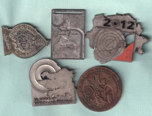 MEDALLA DE 5 PIEZAS RARA - Imagen 1 de 2