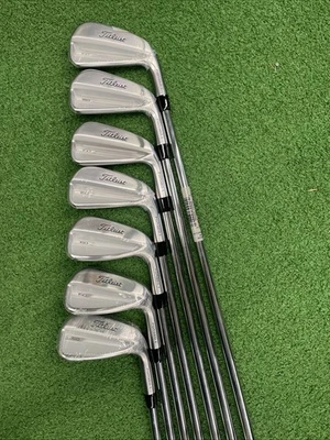 Titleist T150 Iron Set Golf Clubs 4-PW Project X LZ Stiff Shafts - Image 1 of 3