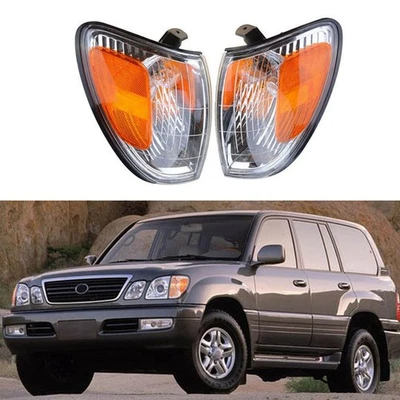 Parachoques delantero izquierdo derecho luz de giro lámpara de esquina para Lexus LX470 1998-2007 Foto 1 de 4