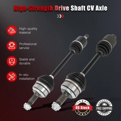 Conjunto de eje CV delantero de 2 piezas para Acura TSX 2008-2014 Honda Accord 2014 Civic 1,8 L 2,4 L Foto 1 de 4