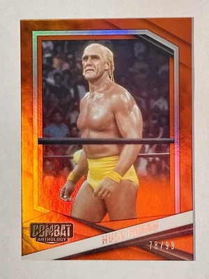 Antología de combate Hulk Hogan Panini 2025 ~ lámina naranja ~ #78/99 💥 #20 Foto 1 de 4