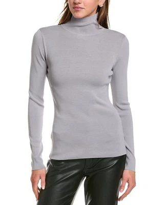 Bcbgmaxazria Mock Neck Pullover Women's Grey Xxs - Imagem 1 de 3