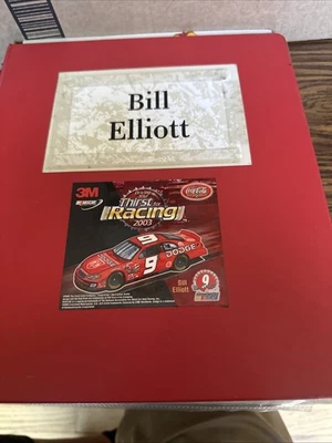 Огромный 100 + Билл Эллиотт карта лот коллекции в страницах альбомы открытки металлолом книга - Изображение 1 из 4