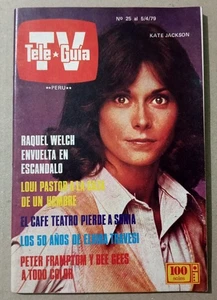 Tele Guia Peru - Kate Jackson cover  -  Superman Raquel Welch - 1979 - Picture 1 of 3