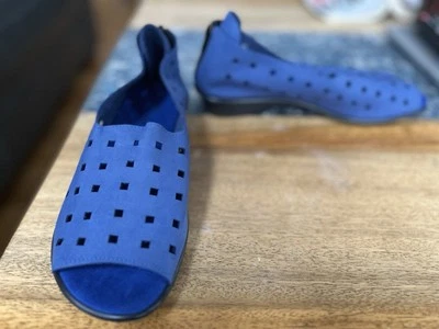 Sesto Meucci Mujer Evonne Nubuck Recortes Sin Cordones Planos Talla 8  Foto 1 de 4