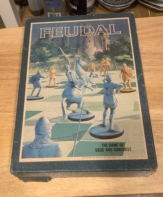 Juego de mesa feudal 3M estantería juego de asedio y conquista / falta una pieza 1969 Foto 1 de 4