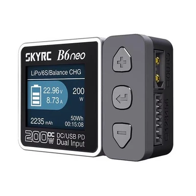  B6neo   DC 200W PD 80W LiPo--Balance-Ladegerät 6S Ladegerät Entlader f8205 - Bild 1 von 4