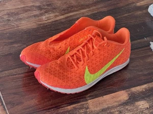 Nike Zoom Rival XC 5 Orange Track & Field Distance Spikes Mens 10.5 As Is - Picture 1 of 5