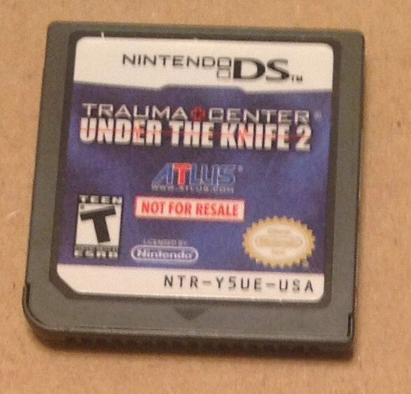 Trauma Center Under The Knife 2 demo NFR Not for Resale USA RARE Nintendo DS - Image 1 of 1