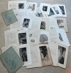 L’Art Du Monde Ruskin Hobart Art Education Prints Lot Artwork - Picture 1 of 8