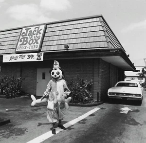 NEW!!! Bill OWENS: Jack in the Box, CA, 1973 / MOUNTED / VINTAGE / SIGNED - Picture 1 of 5