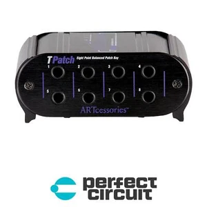 ART TPatch 8-Point 1/4" TRS PATCHBAY - NEW - PERFECT CIRCUIT - Picture 1 of 3