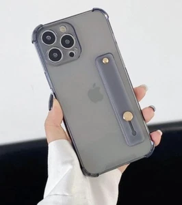 Siduater Strap Holder Case for 6.1” iPhone 13 Pro With Kickstand Clear Soft TPU - Photo 1 sur 6
