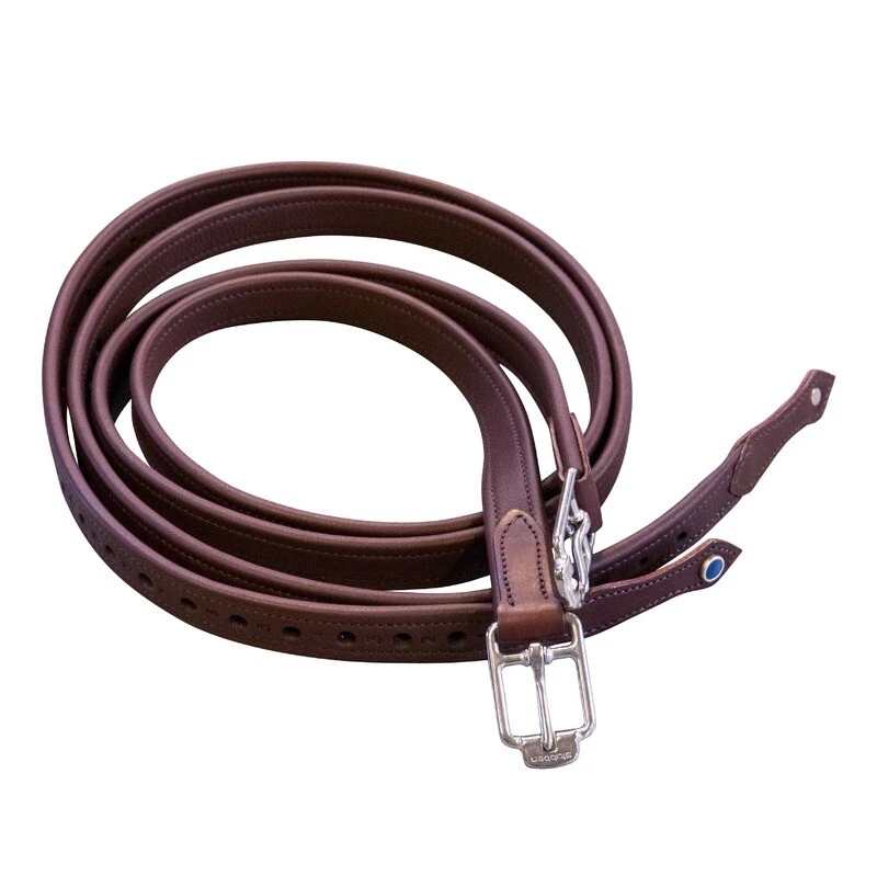 Stubben Stirrup Leathers DE LUXE Vachette Soft Nappa Wrapped No Stretch Textile - Image 1 of 1