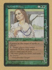 AUTUMN WILLOW - Signed by the artist, Magic: The Gathering - Homelands (1995)