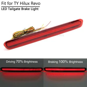 For Toyota Hilux Revo 2015-2022 LED Tail Gate Brake Light Rear Lamp w/ Turn - Picture 1 of 7