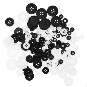 Round Resin Button DIY Buttons Sewing Shirt Buttons Flat- Bottom Buttons - Bild 1 von 12