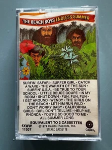 CASSETTE: THE BEACH BOYS - ENDLESS SUMMER - CAPITOL RECORDS / 1974 - Picture 1 of 4
