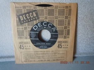 STOLOFF,MORRIS 7"vinyl...THEME FROM PICNIC/MOONGLOW...DECC...VG...'56 - Picture 1 of 2