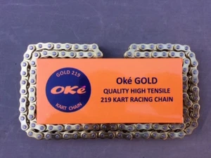 118 Link 219 Go Kart Chain Oke GOLD BEST PRICE/QUALITY ISO 9001 Certified Chain - Picture 1 of 7