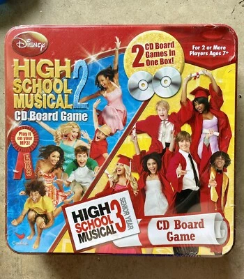 High School Musical 2 y HSM 3 Senior Year - 2 CD Juegos de Mesa en 1 Caja, 2007 Foto 1 de 3