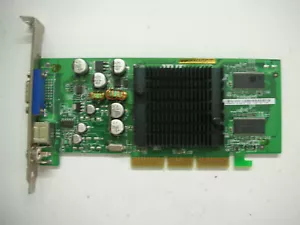 Asus V9520 Magic Geforce Fx 5200 128mb VGA S-VIDEO Comp AGP - Picture 1 of 1