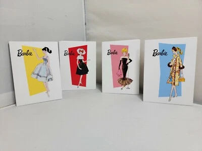 GRAPHIQUE DE FRANCE Petite Size Barbie Fashion Notecards & Envelopes - 20 Cards & 20 Envelopes NEW