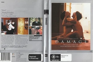 Damage ~ A Louis Malle Film ~ VGC ~ Genuine Region 4 ~ Free Post - Picture 1 of 2