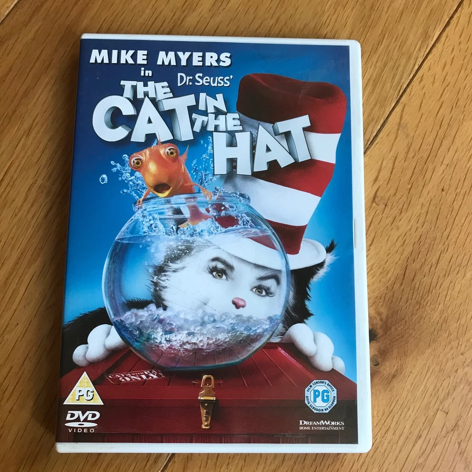 The Cat in the Hat (DVD, 2004) – Mike Myers Movie – Family Comedy - Image 1 of 1