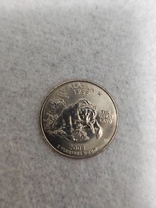 2008 D Quarter, Alaska, Mint - Picture 1 of 2
