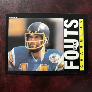 1985 Topps Set DAN FOUTS #372 CHARGERS - NM/MINT+ *HIGH GRADE* VENDING - Picture 1 of 1