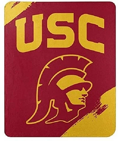 USC Trojans Fleece Throw Blanket 50" X 60" Cover