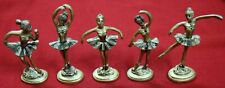 Antique Dansant Ballet Filles Groupe Décorative Statue Collection Set Gift VR619