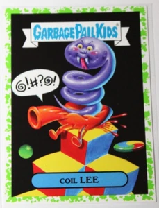 GARBAGE PAIL KIDS 2018 Odiamo gli anni 80 Videogiochi "VERDE" #3a COIL LEE" - Foto 1 di 4