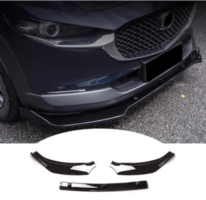 Fit For Mazda CX-30 CX30 2020-2023 Front Bumper Lower Lip Spoiler Splitter Black - Bild 1 von 10