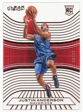 2015-16 Panini Clear Vision Red #95 Justin Anderson /99