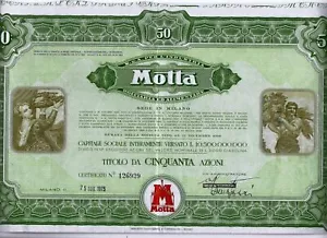AZIONE AUTENTICA DELLA MITICA MOTTA * PERFETTA FIOR DI CONIO * PRIMA SCELTA - Foto 1 di 8