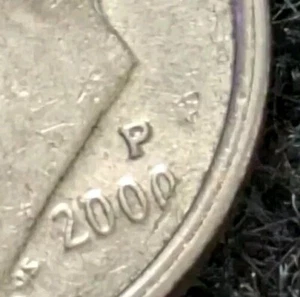 2000 P Roosevelt Dime Error, Missing 1/2 Of "0", Broadstruck, DDR - Picture 1 of 17