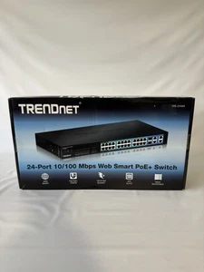 Switch TRENDnet 28-Port Gigabit Web Smart POE+ Switch - Picture 1 of 10