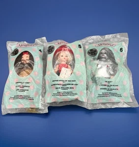 2007 Madame Alexander der Zauberer von Oz Puppen #4-#6 McDonalds Happy Meal Spielzeug NEU - Bild 1 von 10
